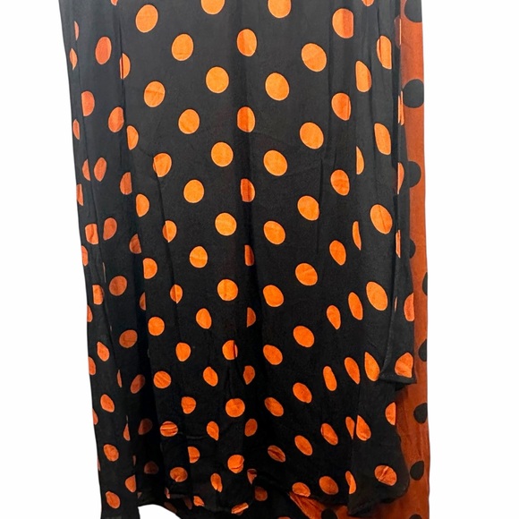 Anthropologie Maeve Oksana Polka Dot Midi Skirt Size Medium - Picture 7 of 8